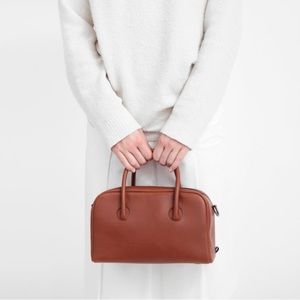 Isaac Reina No 985: Mini Bond Bag, Dark Honey